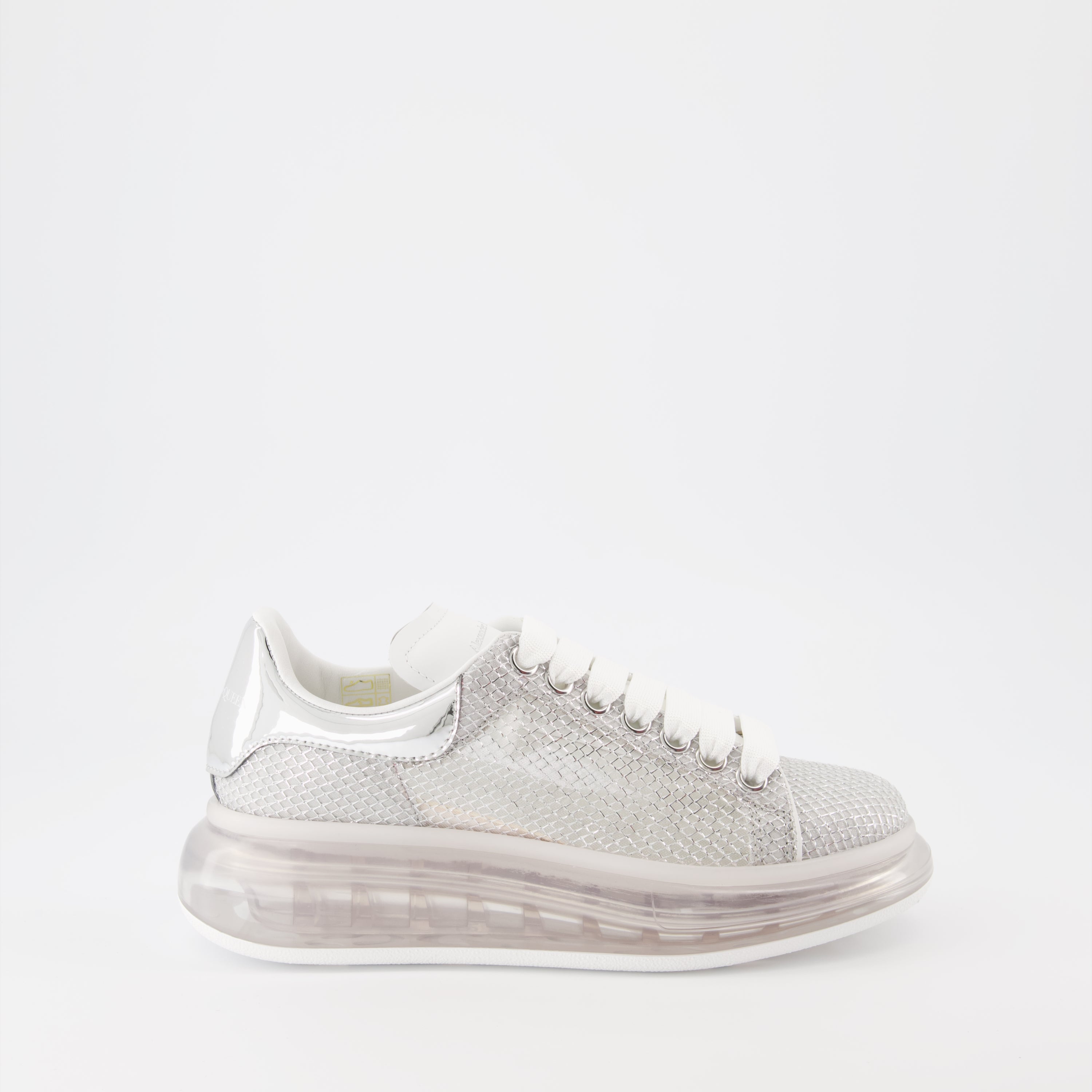 Sneakers Oversize argentés