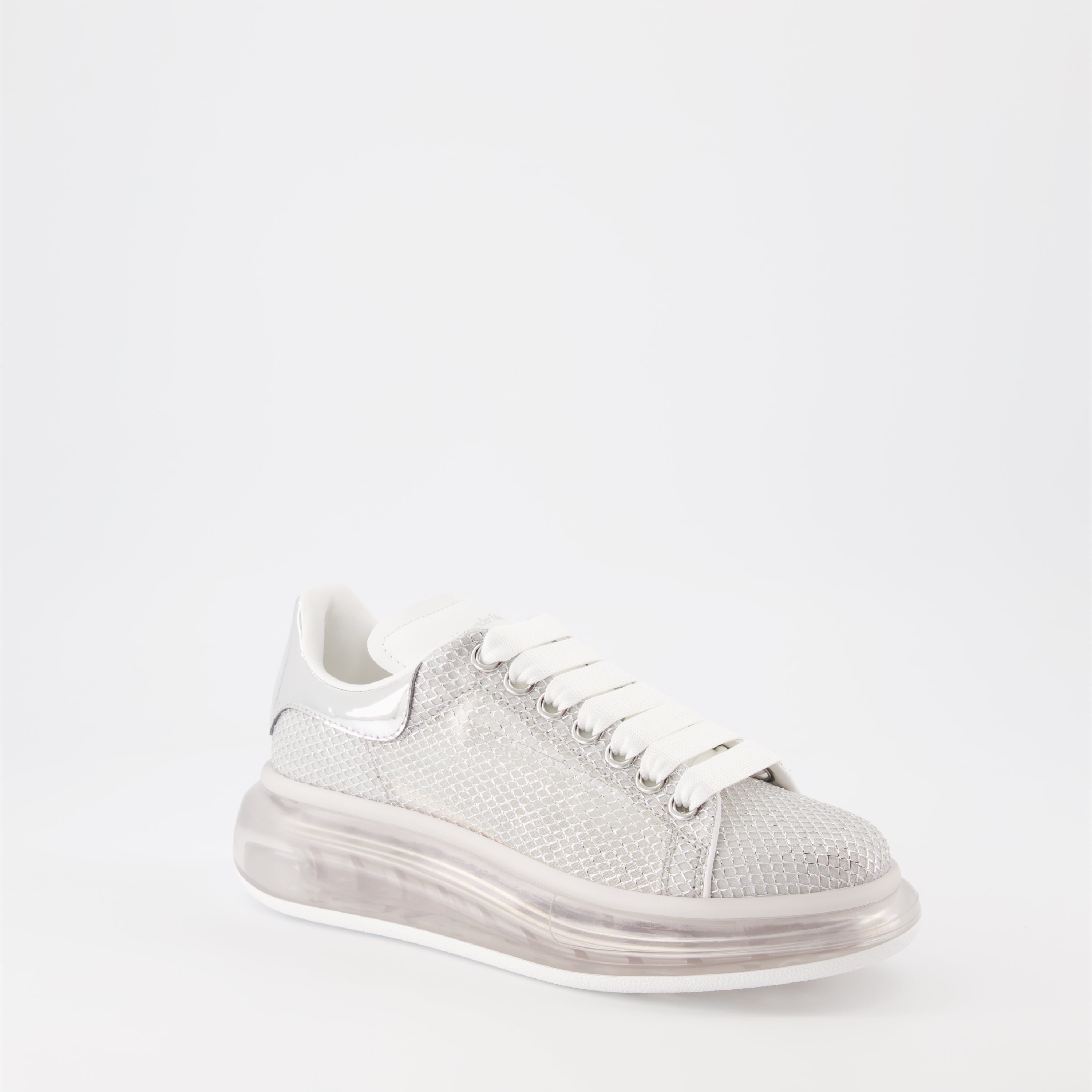 Sneakers Oversize argentés