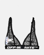 Underwear and homewear Lace bra Off-White Black Women