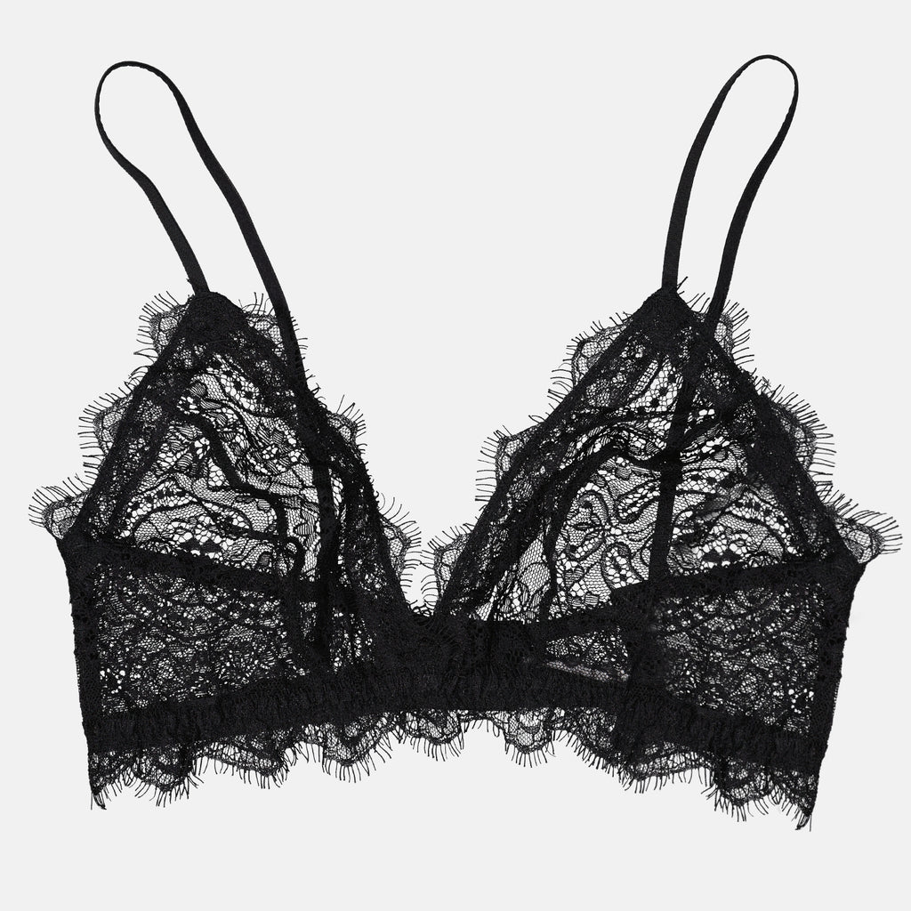 Sous-vêtements et homewear Soutien-gorge en dentelle Anine Bing Noir Femme