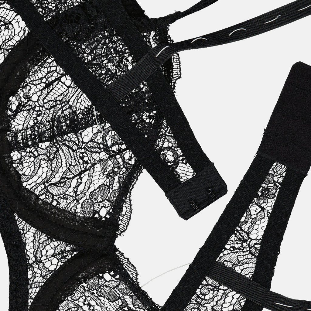 Roupa íntima e homewear Soutien-gorge en dentelle Maison Margiela Preto Femme