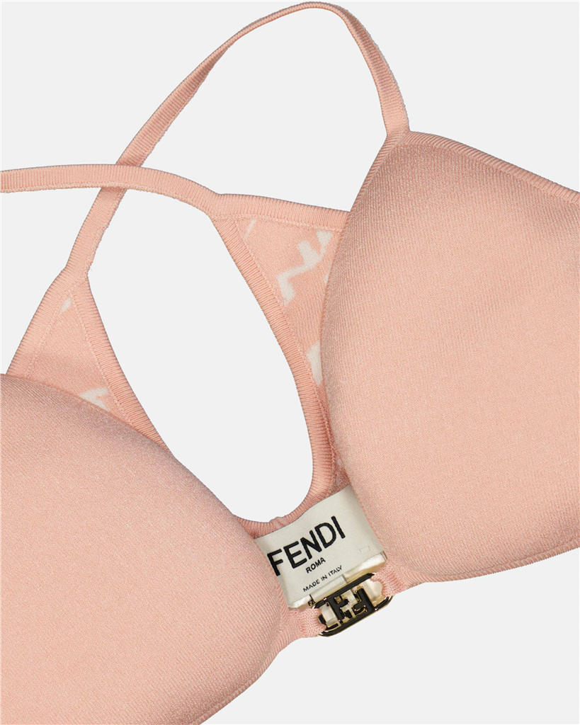 Underwear and homewear Reversible bra Fendi Pink Women