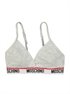Ropa interior y homewear Soutien-gorge triangle Moschino Gris Femme