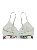 Ropa interior y homewear Soutien-gorge triangle Moschino Gris Femme