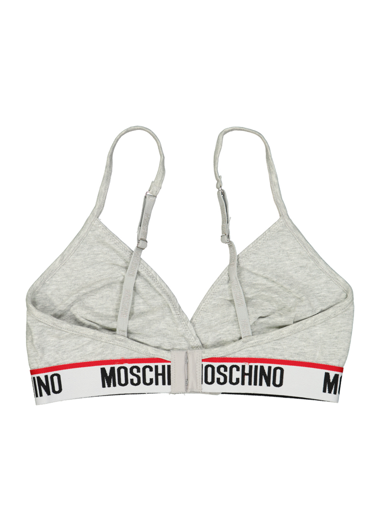 Ropa interior y homewear Soutien-gorge triangle Moschino Gris Femme