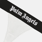 Ropa interior y homewear String à logo Palm Angels Negro Femme