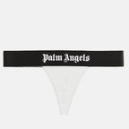 Ropa interior y homewear String à logo Palm Angels Negro Femme