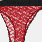 Roupa íntima e homewear String Greca Versace Vermelho Femme
