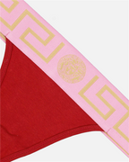 Ropa interior y homewear String Medusa Greca Versace Rojo Femme