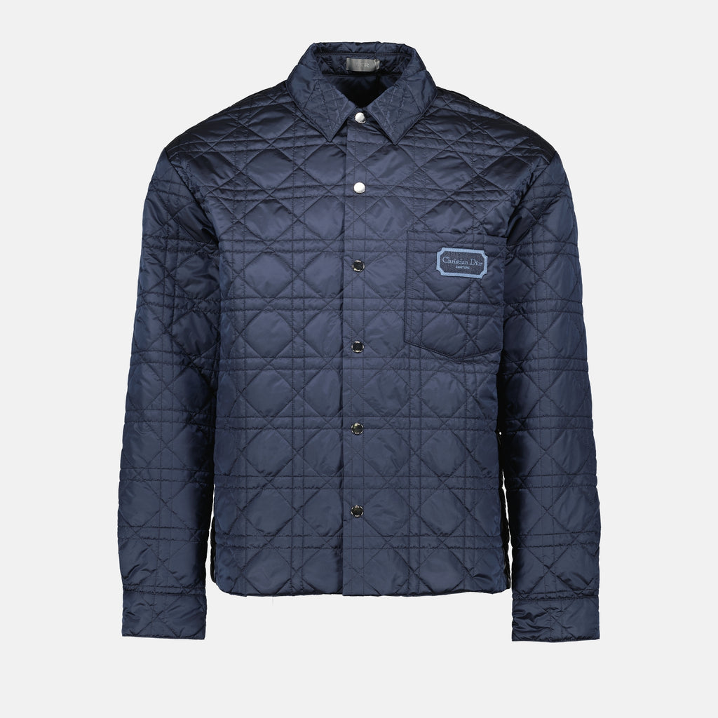 Jacken Surchemise cannage matelassé Dior Blau Homme