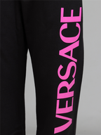 Prendas Chándal con Logo Versace Negro Niños