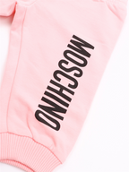 의류 Survêtement à logo Moschino 분홍색 어린이들