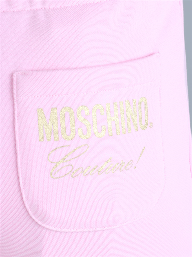 Calças Survêtement à logo Moschino Rosa Femme