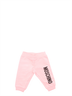 의류 Survêtement à logo Moschino 분홍색 어린이들