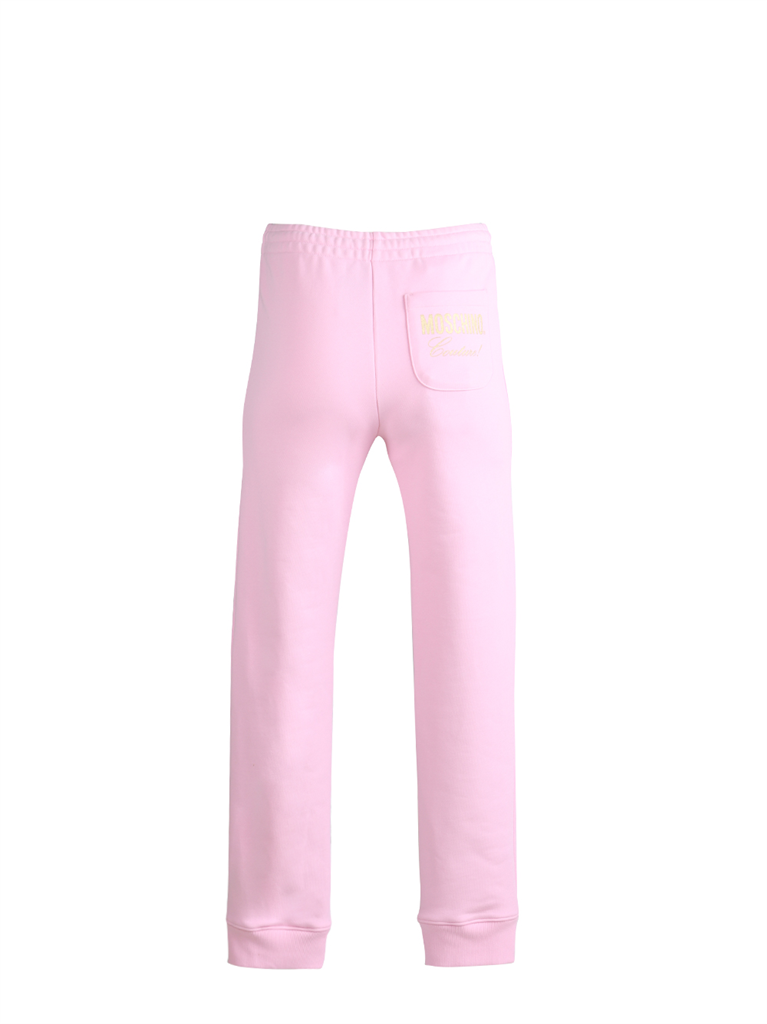 Calças Survêtement à logo Moschino Rosa Femme