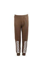Clothing Greca tracksuit Versace Brown Kids