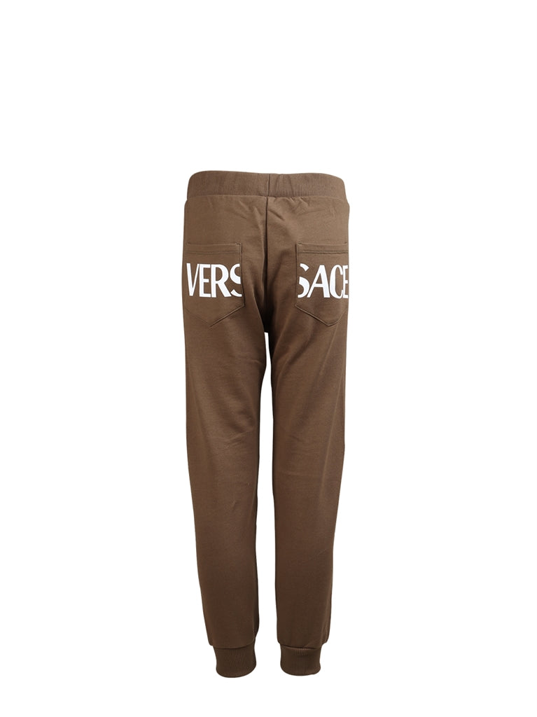 Clothing Greca tracksuit Versace Brown Kids