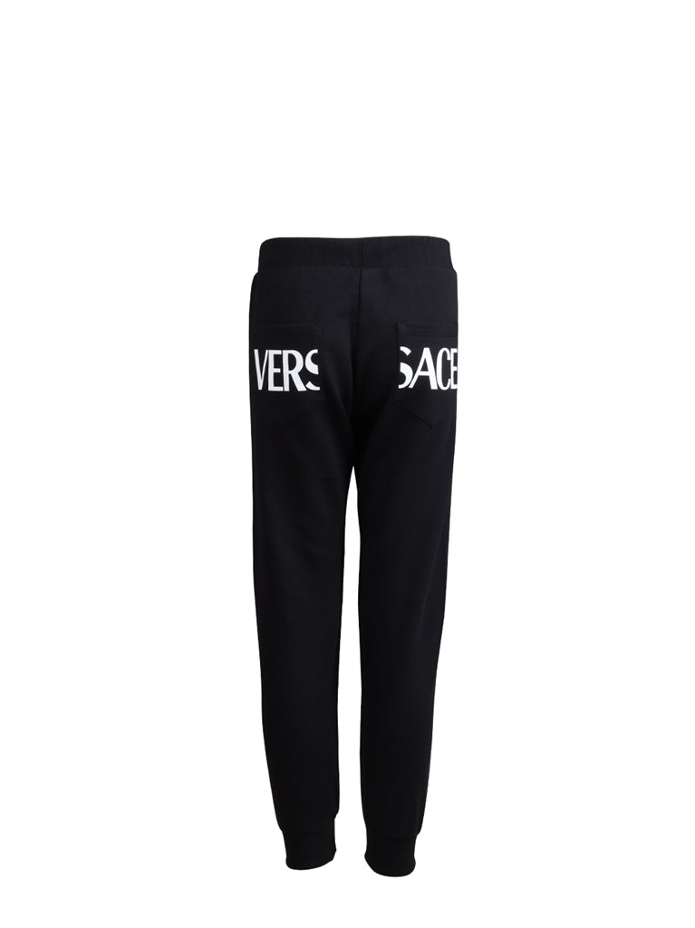 의류 Survêtement Greca Versace 검은색 어린이들