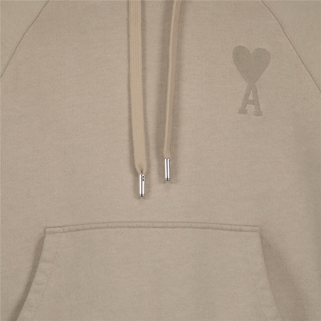 Sudaderas Sweat à capuche Ami de Coeur Ami PARIS Beige Unisexo
