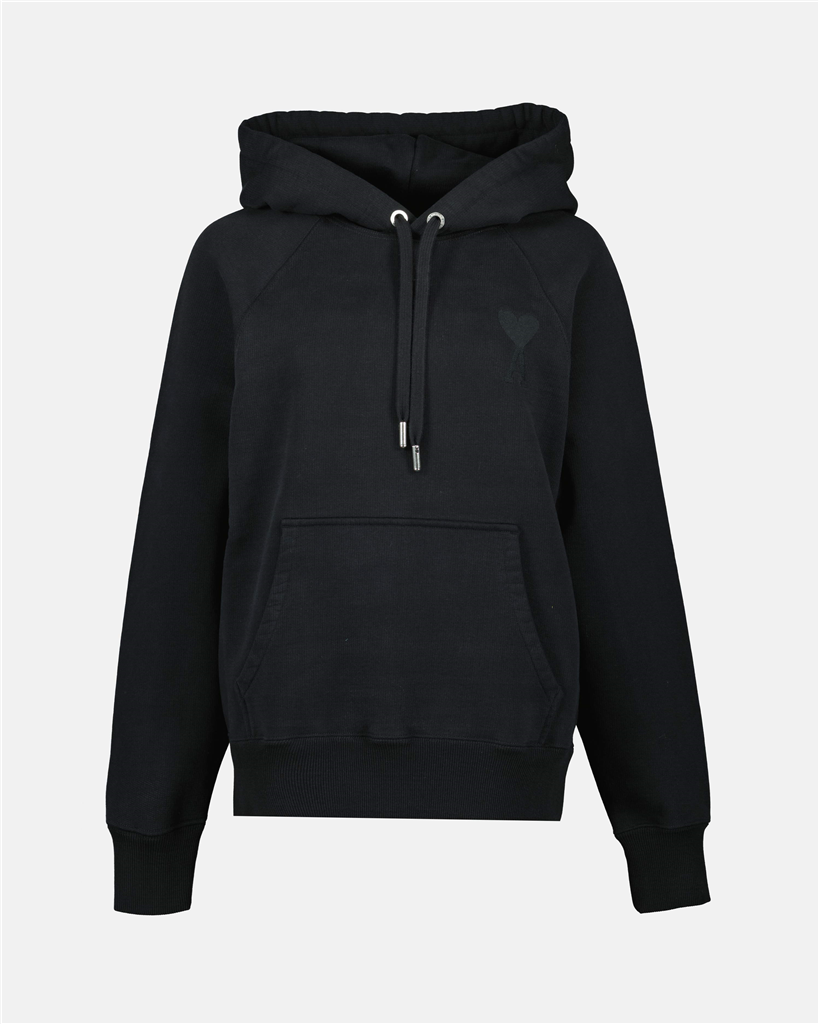 Moletons Sweat à capuche Ami de coeur Ami PARIS Preto Unissex