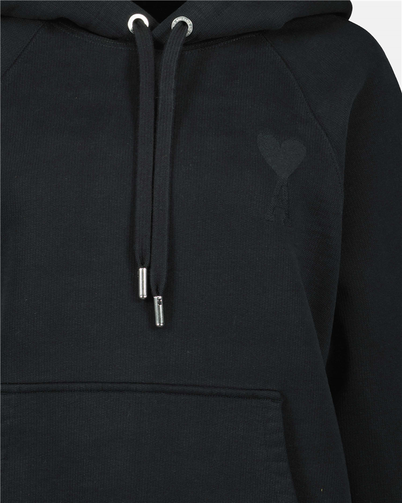Moletons Sweat à capuche Ami de coeur Ami PARIS Preto Unissex