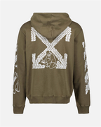 티셔츠 Sweat à capuche Arrow Off-White 녹색 Homme