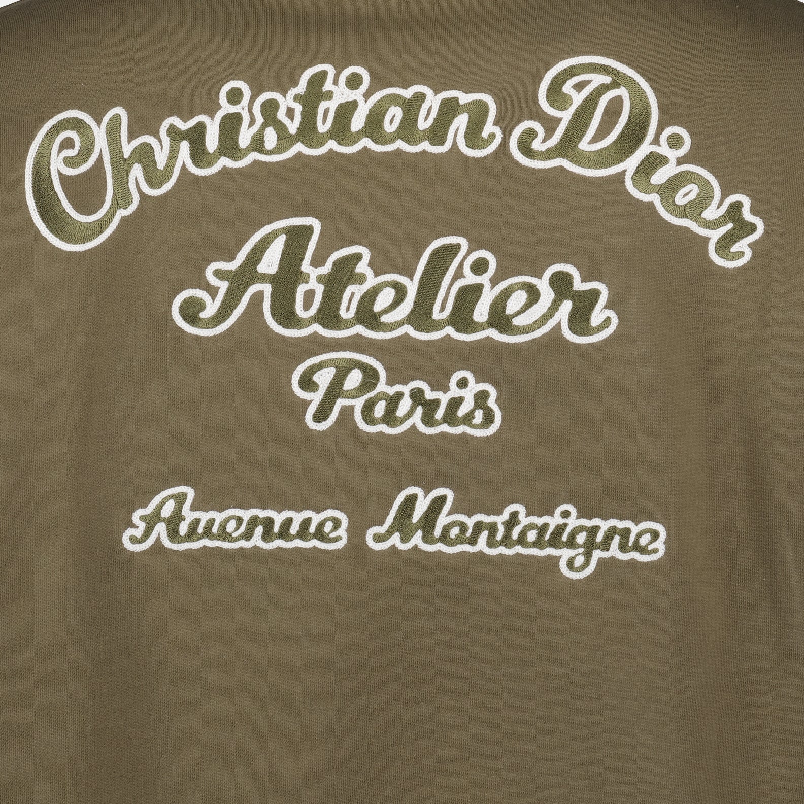 Sudaderas Sweat à capuche Atelier Dior Verde Homme