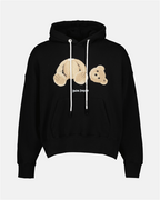 Sweatshirts Bear Hoodie Palm Angels Black Man