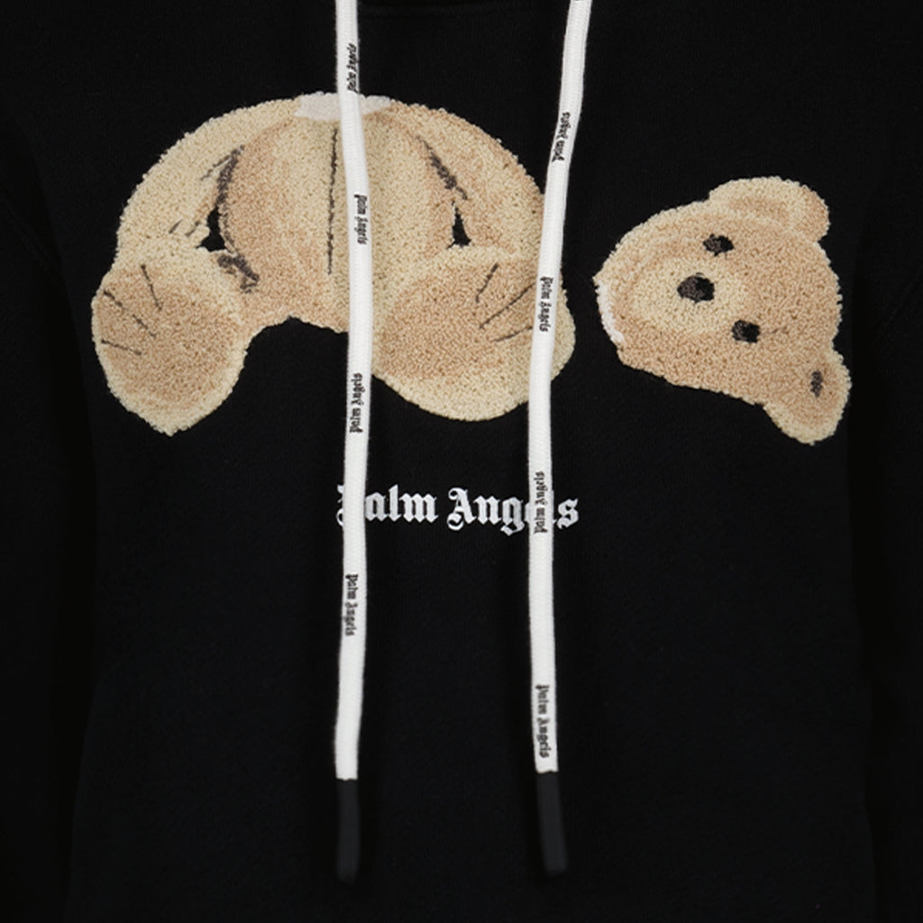 Sweatshirts Sweat à capuche Bear Palm Angels Schwarz Femme