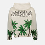 Sweatshirts Palms &amp; Skull Hoodie Palm Angels Beige Man