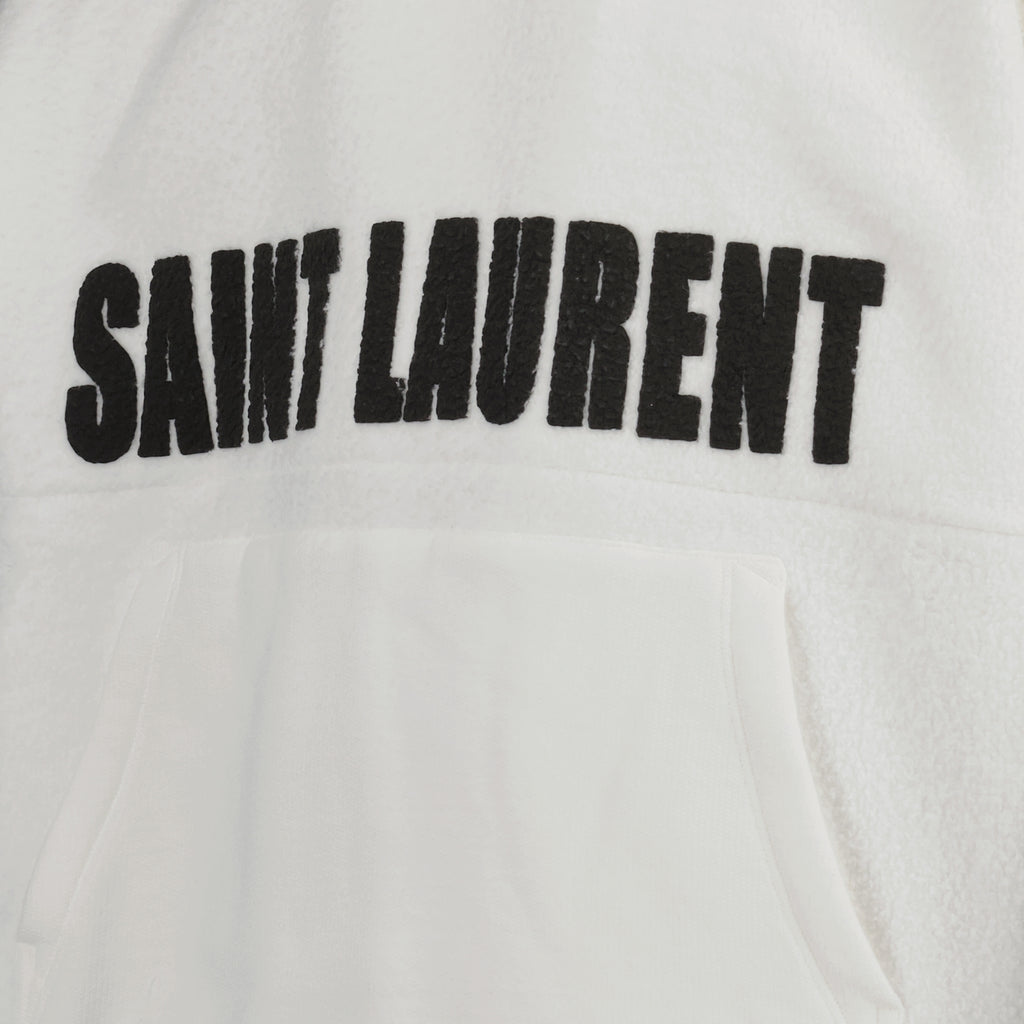 スウェットシャツ パーカー 07/15/22 Saint Laurent 白 男