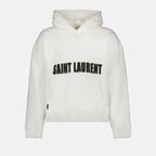 スウェットシャツ パーカー 07/15/22 Saint Laurent 白 男