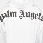 Sudaderas Sweat à capuche à logo Palm Angels Blanco Homme