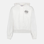 Felpe Sweat à capuche hand Arrow boxy Off-White Bianco Homme