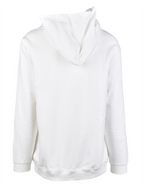 Sweatshirts Sweat à capuche imprimé Maison Margiela Blanc Femme