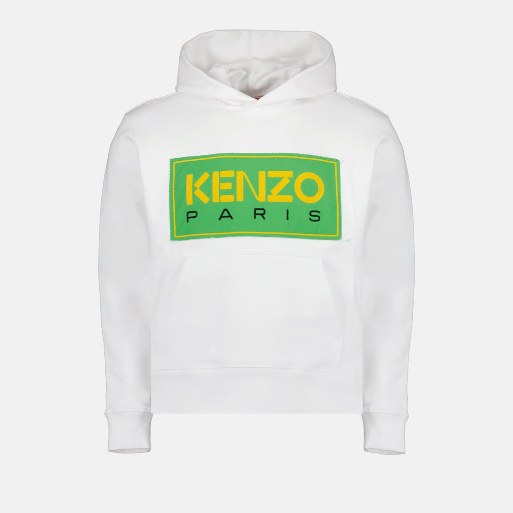 スウェットシャツ ケンゾー パリ パーカー Kenzo 白 男