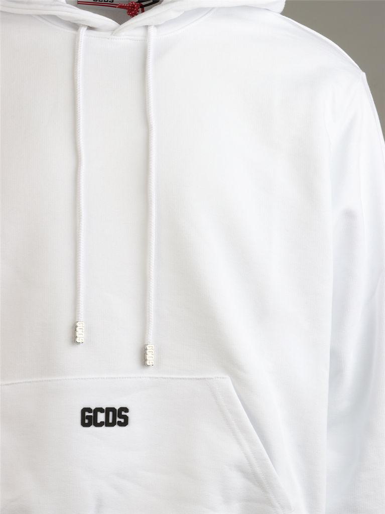 스웨트셔츠 Sweat à capuche à logo GCDS 하얀색 Homme