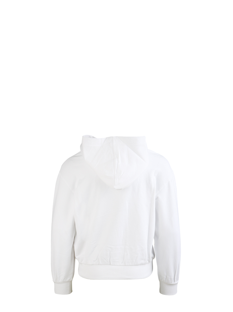 Abbigliamento Sweat à capuche Moschino Bianco Bambini