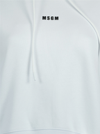 Sweatshirts Sweat à capuche MSGM Blanc Femme