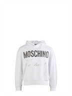 Abbigliamento Sweat à capuche Moschino Bianco Bambini