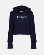 Sweatshirts Sweat à capuche Fendi Roma Fendi Bleu Femme