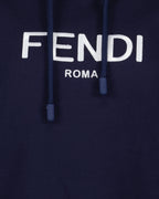 Sweatshirts Sweat à capuche Fendi Roma Fendi Bleu Femme