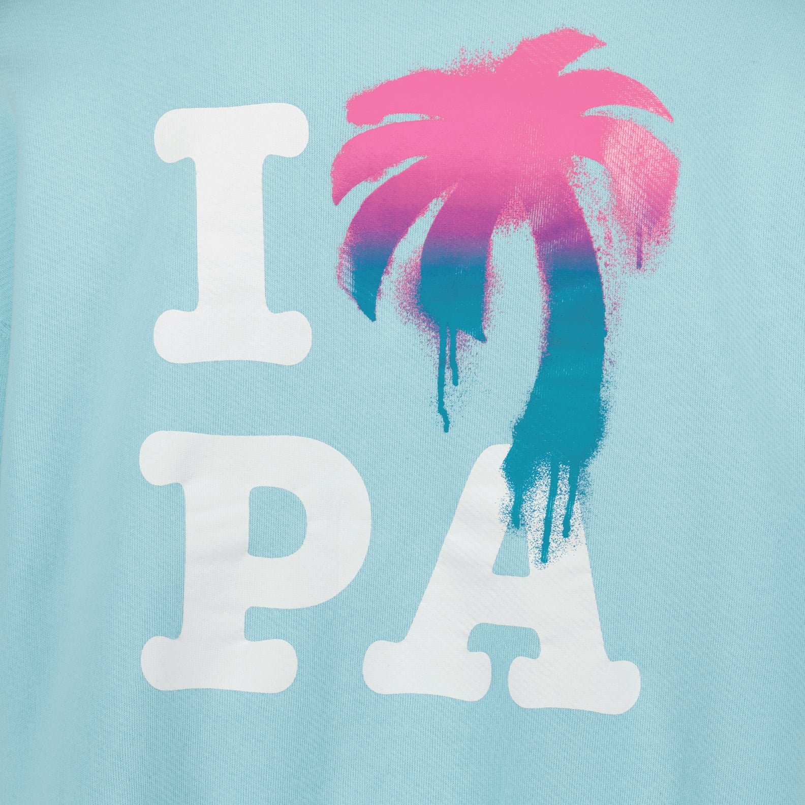 Sweatshirts Sweat à capuche I love PA Palm Angels Blau Homme