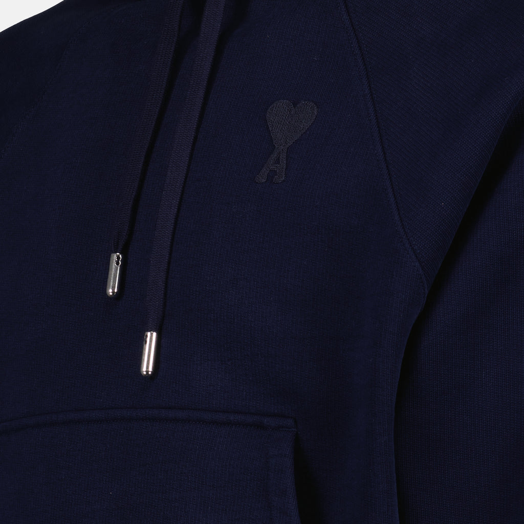 Sudaderas Sweat à capuche Ami de Coeur Ami PARIS Azul Unisexo