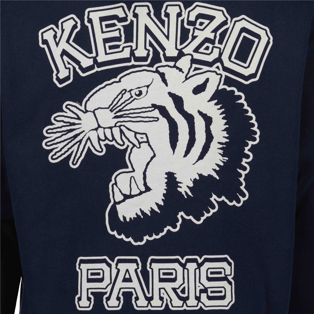 Sweatshirts Sweat à capuche Varsity Kenzo Blau Homme