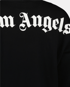 Sweatshirts Sweat à capuche classic logo Palm Angels Noir Homme