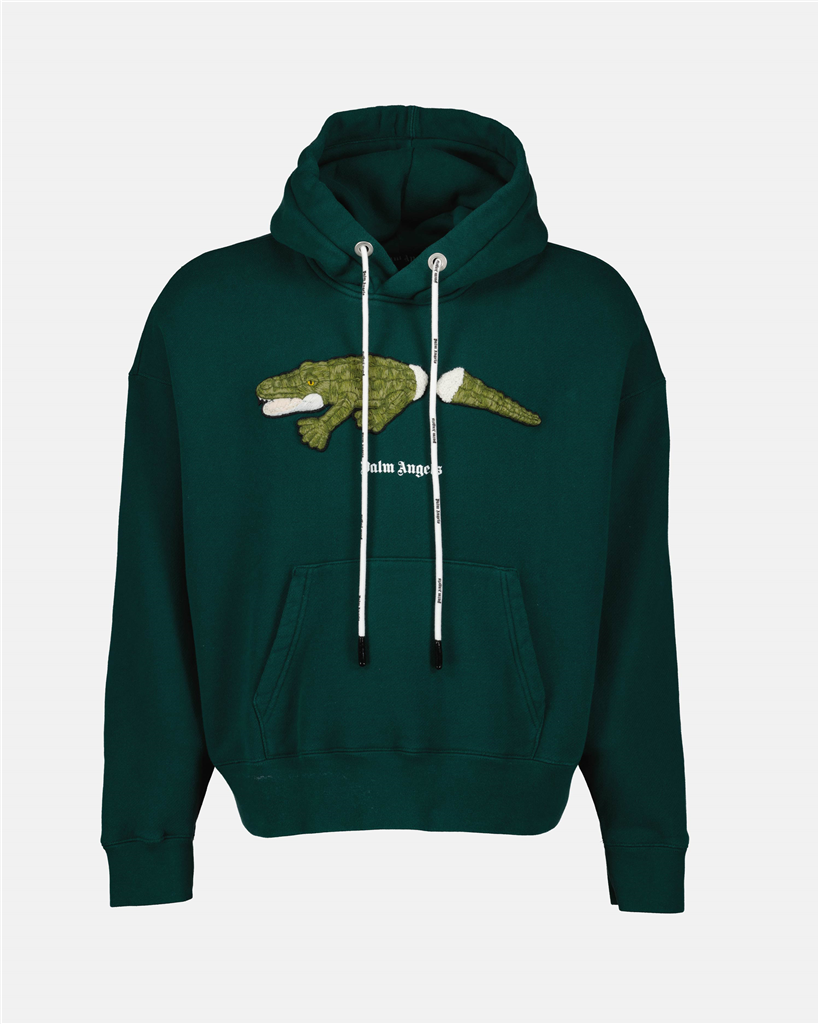 Sweat à capuche Croco