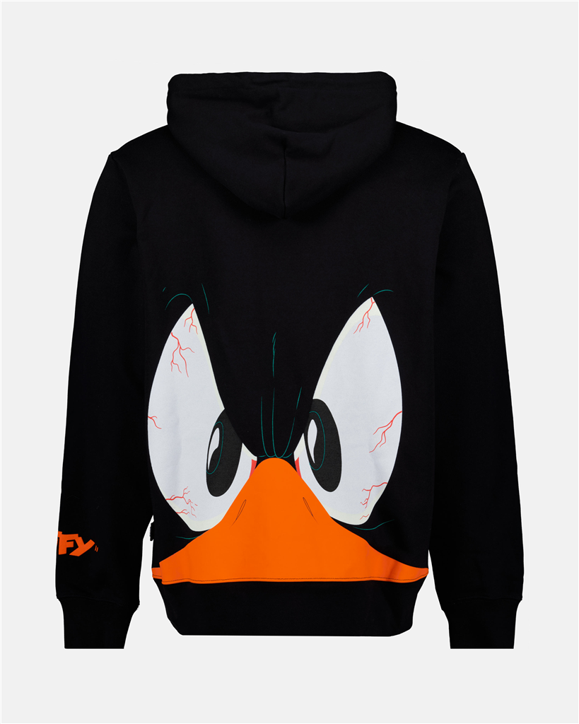 Sweatshirts Sweat à capuche Daffy Duck GCDS Schwarz Homme