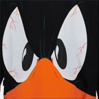 Sweatshirts Sweat à capuche Daffy Duck GCDS Schwarz Homme