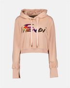 Moletons Sweat à capuche Fendi Brush Fendi Rosa Femme